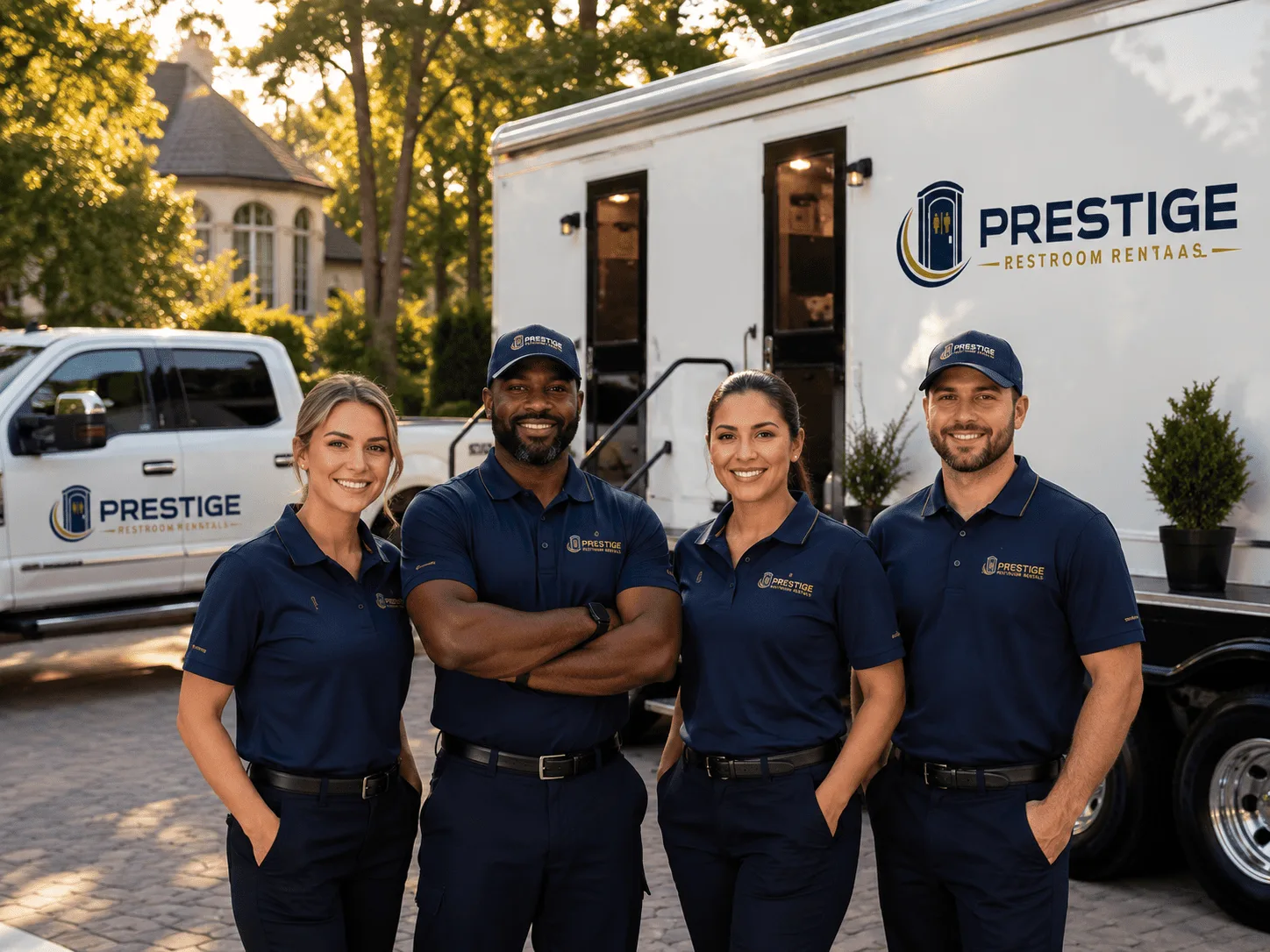 Trusted Luxury Portable Restrooms company in Powell, OH